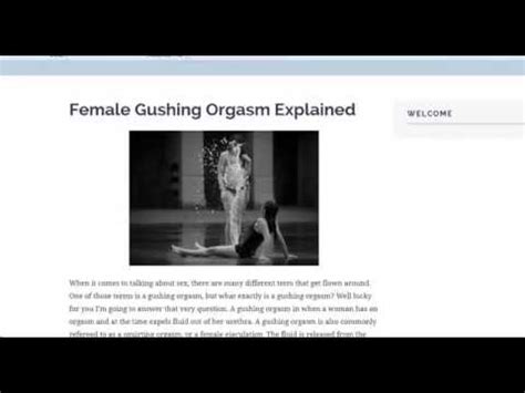 gushing orgasm|REAL EXTREME MULTIPLE SHAKING GUSHING FEMALE。